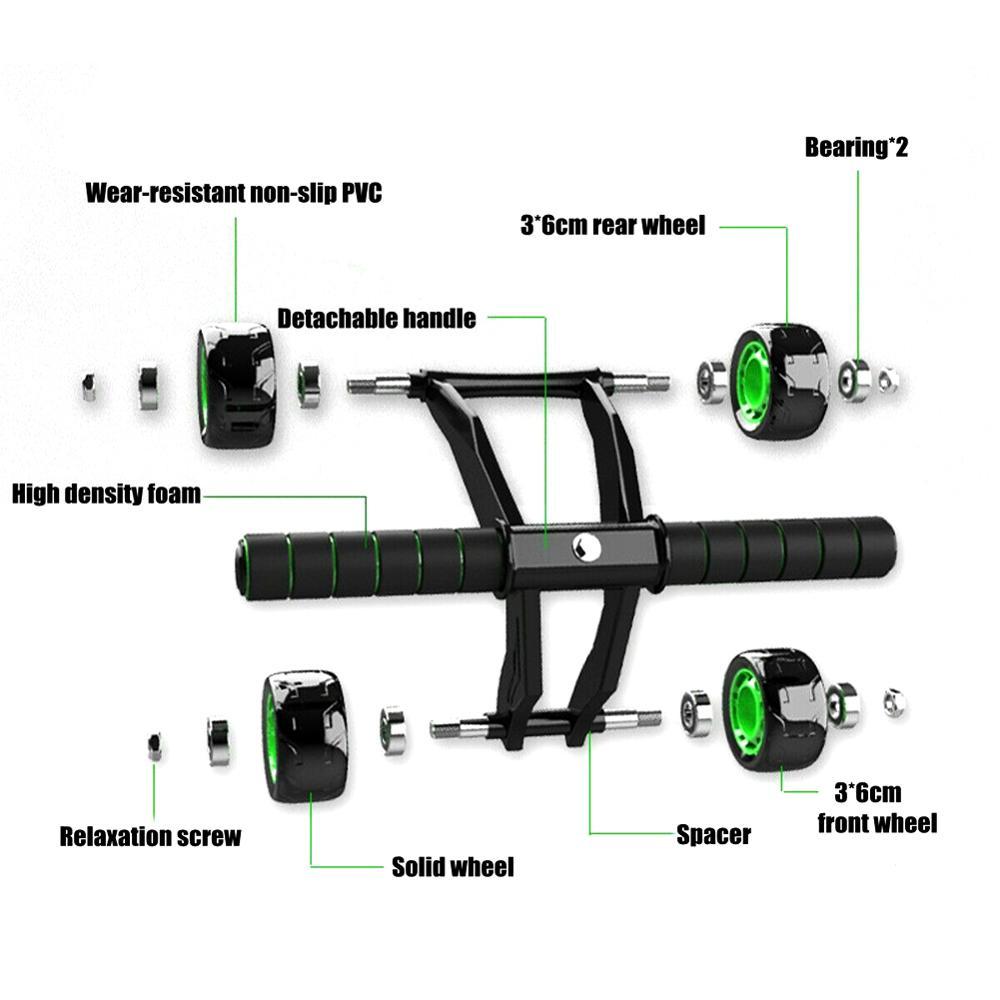 F4FOR 4-Wheel Ab Roller Nouvelle Génération
