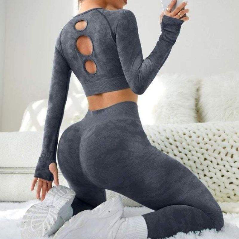 Ensemble Yoga & Fitness Femme – 2 pièces - F4FOR
