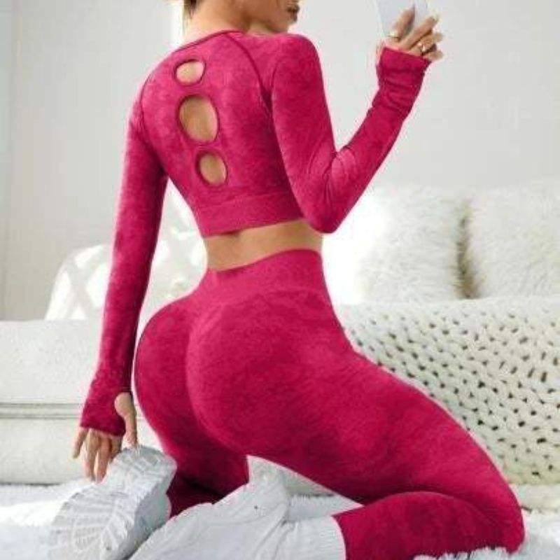 Ensemble Yoga & Fitness Femme – 2 pièces - F4FOR