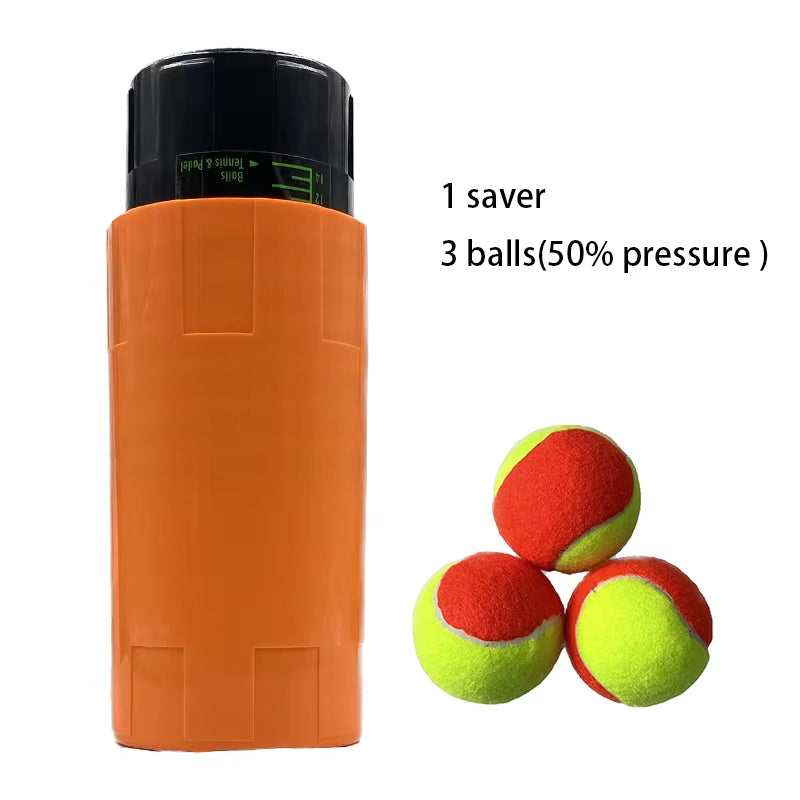 Tennis Ball Pressure Maintain Repair Container for Beach Tennis Ball Shape Restore Bounce Ball Protect Pressurizer Saver 2024