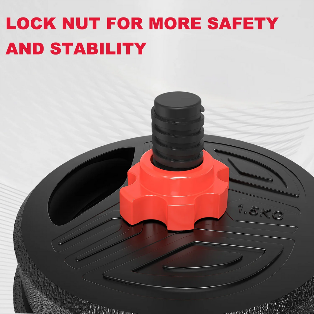 20kg 3-in-1 Adjustable Dumbbell Set with Barbell – Complete Home Workout Kit for Men and Women