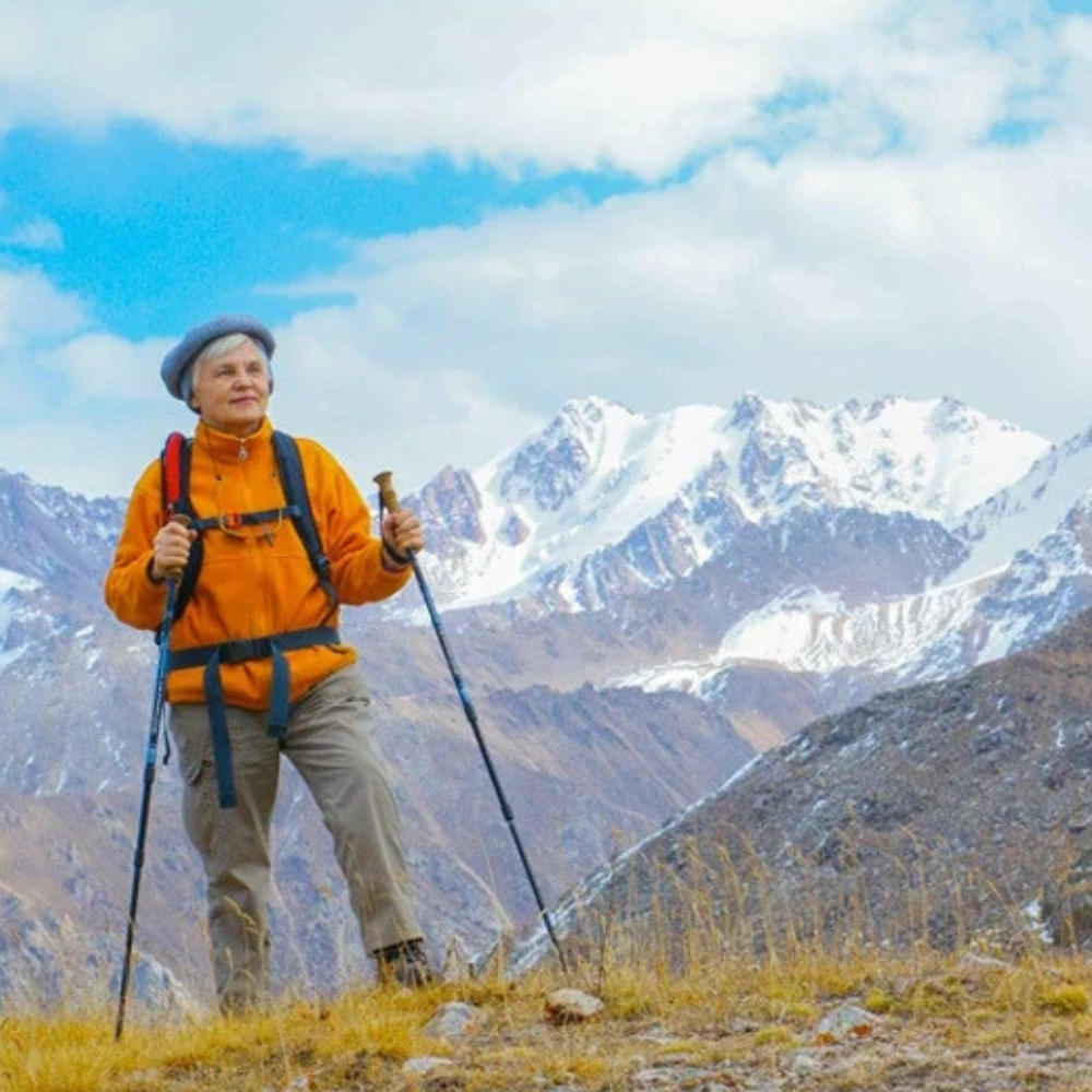 Pack of 2 Ultralight Telescopic Trekking Poles