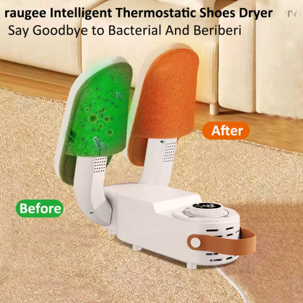 Sèche-Fitness Pro Sèche-Chaussures Électrique Portable avec Stérilisation UV