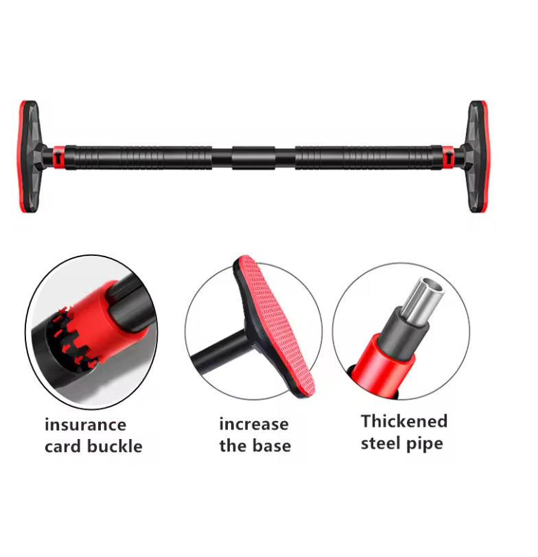 Adjustable Pull-Up Bar for Door – Home Fitness Equipment 350kg, Pull-Ups and Strength Training Without Screws