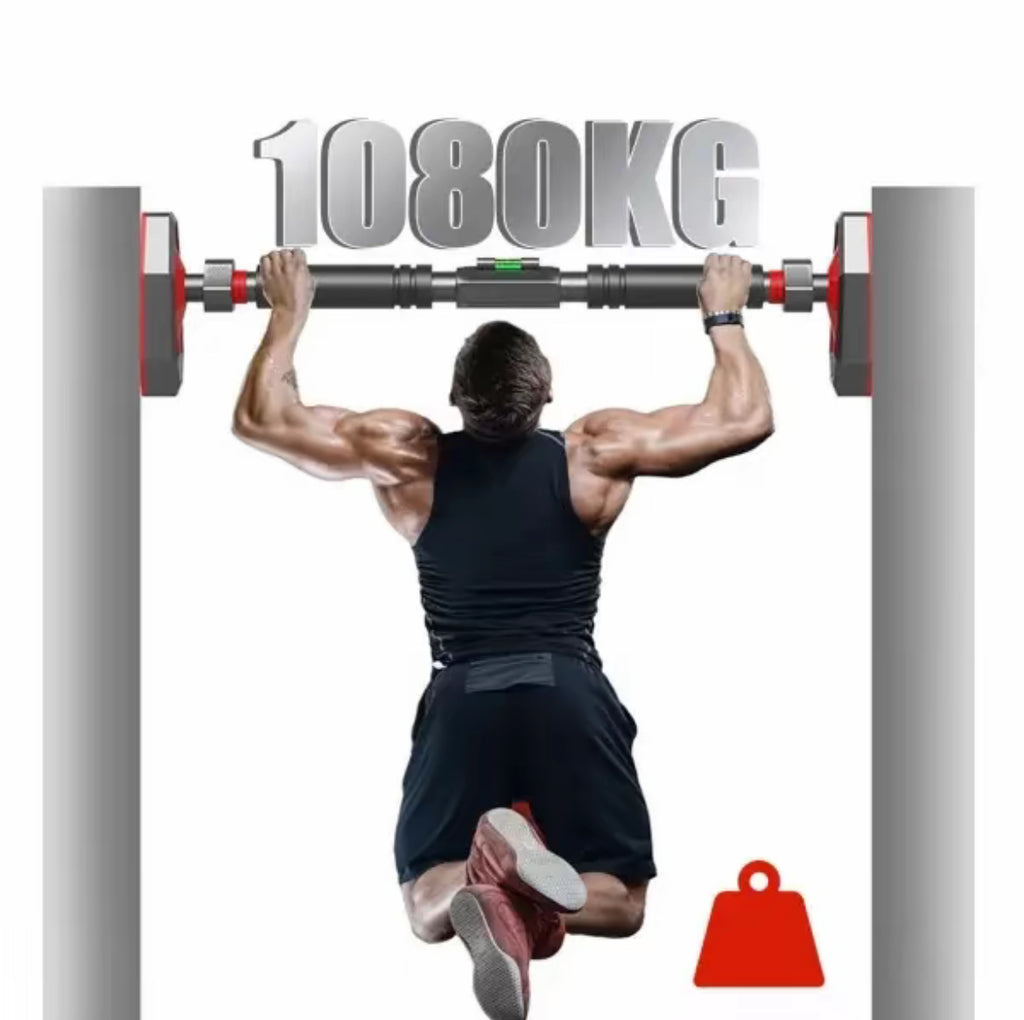 Adjustable Pull-Up Bar for Door – Home Fitness Equipment 350kg, Pull-Ups and Strength Training Without Screws