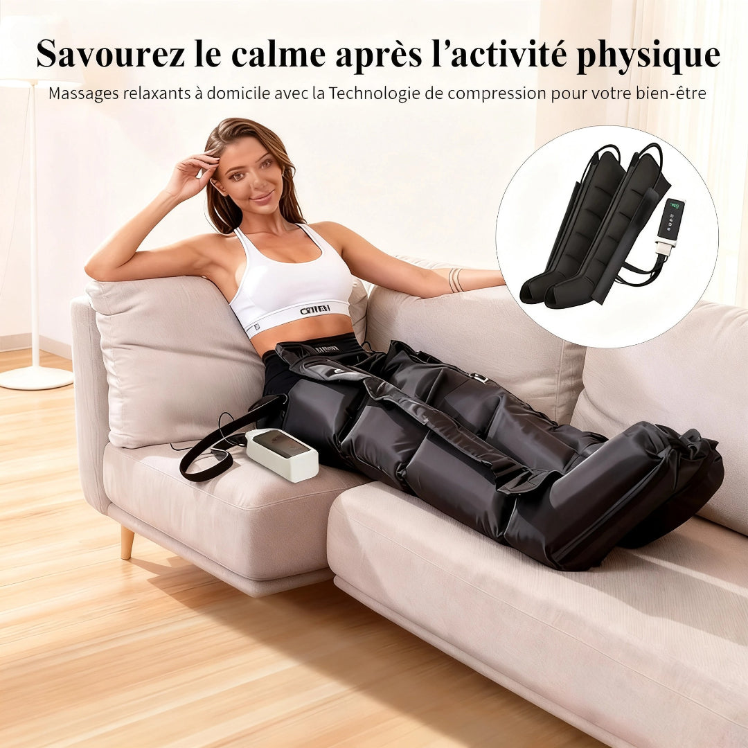 Leg Relief Pro – Masseur jambes & pieds à compression