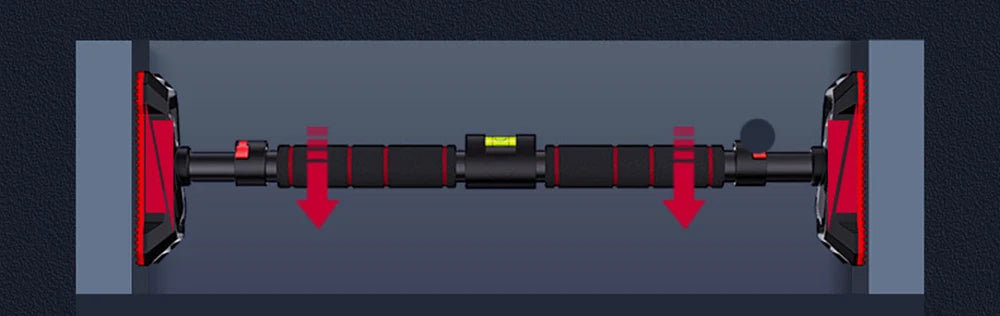 Adjustable Pull-Up Bar for Door – Home Fitness Equipment 350kg, Pull-Ups and Strength Training Without Screws