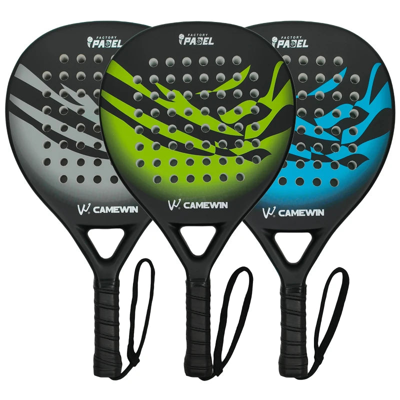 Raquette de Padel Camewin en Fibre de Carbone 100%
