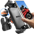 LISEN Anti-Vibration Ultra-Stable Bike/Motorcycle Phone Mount for 4.5-7" Smartphones (iPhone, Samsung)