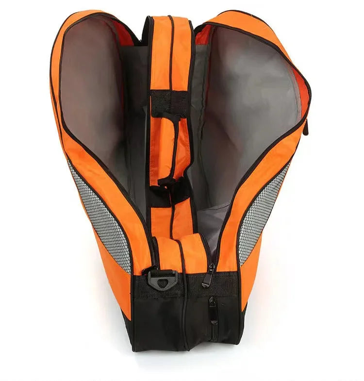 Wilson Style Large Capacity Sports Bag – Waterproof for Tennis, Badminton, and Golf Rackets, Shoe Compartment, Shoulder Strap