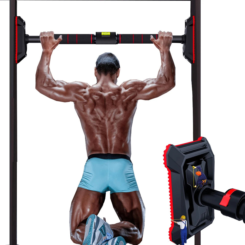 Adjustable Pull-Up Bar for Door – Home Fitness Equipment 350kg, Pull-Ups and Strength Training Without Screws