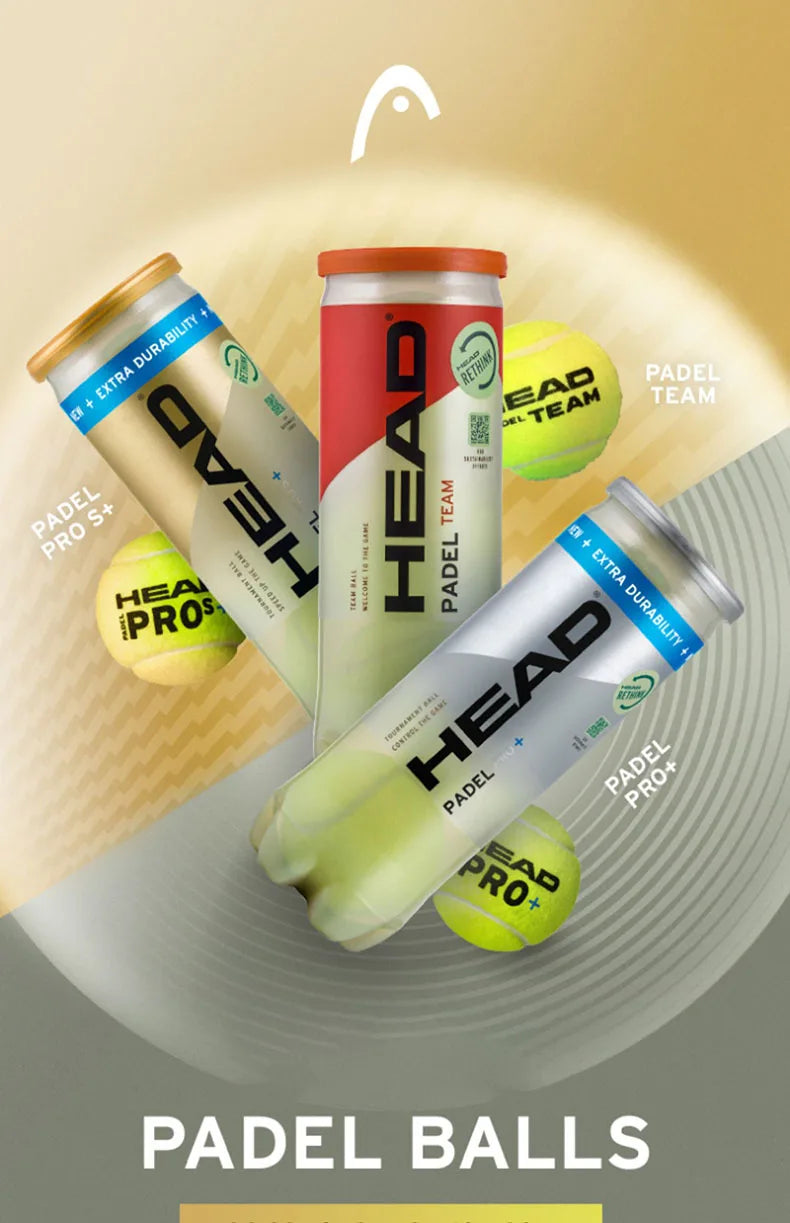 HEAD Padel Pro Padel Balls (Box of 3)