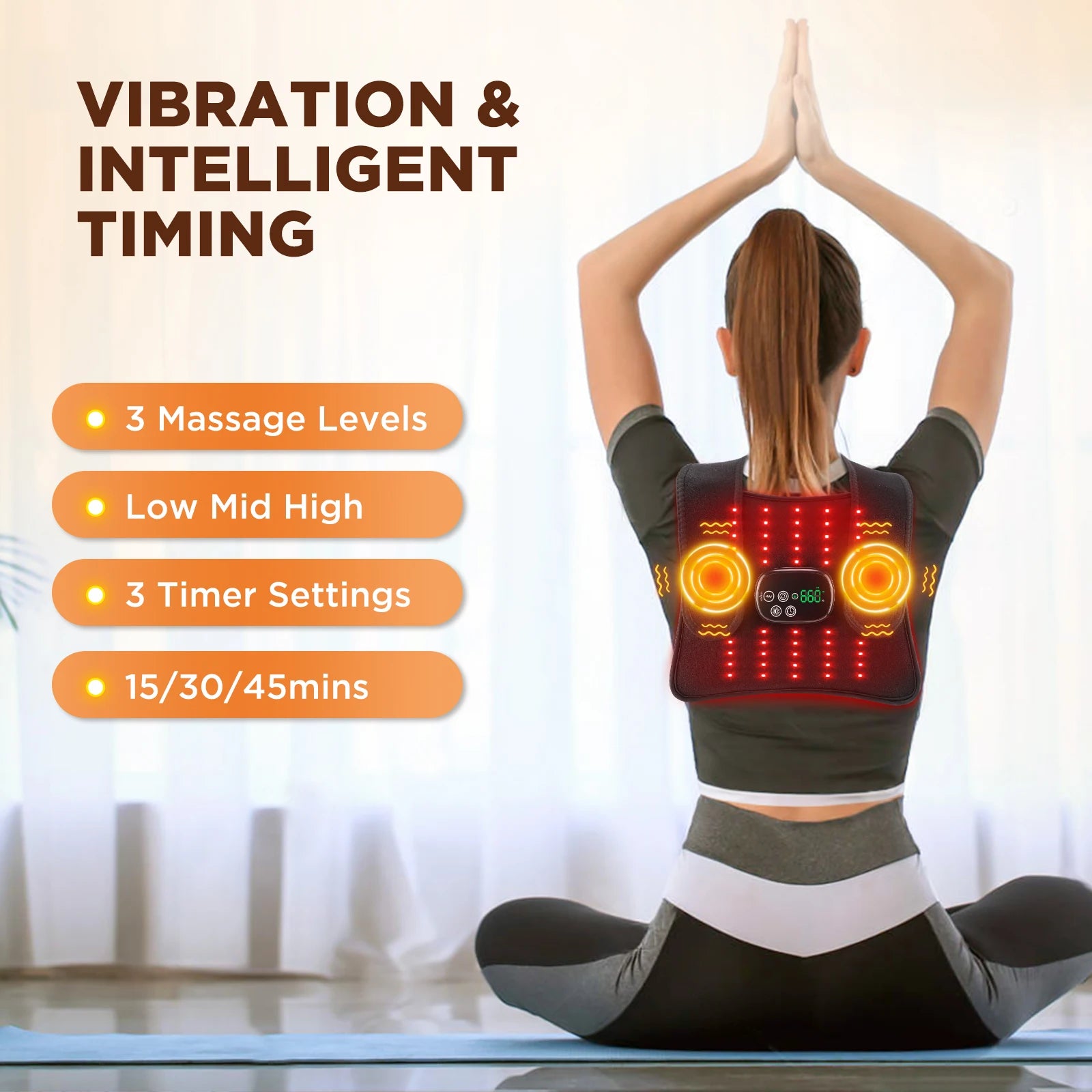 Tapis de Massage Portable PRO Thérapie 3 en 1