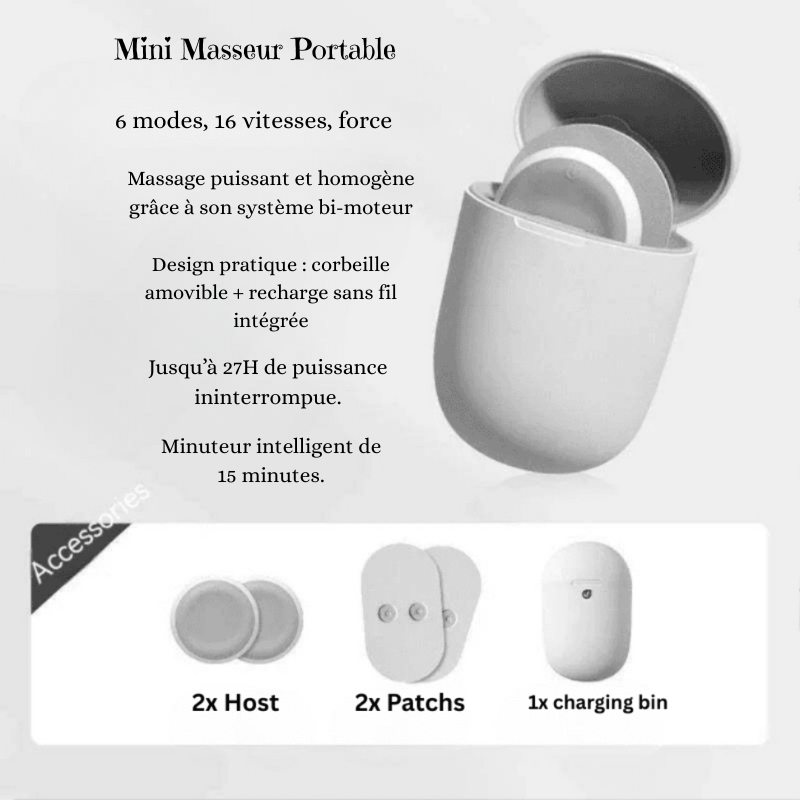 Mini Masseur Électrique Portable