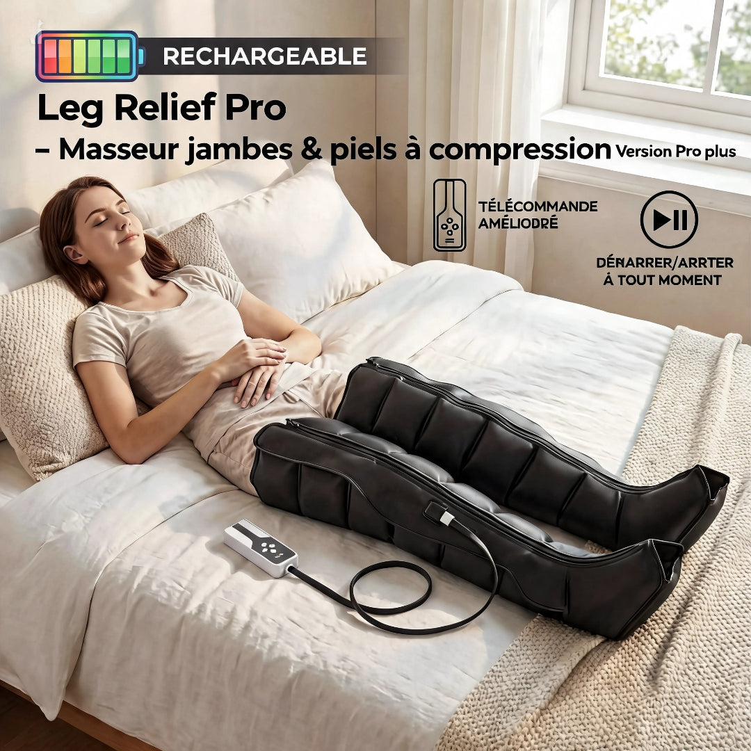 Leg Relief Pro – Masseur jambes & pieds à compression