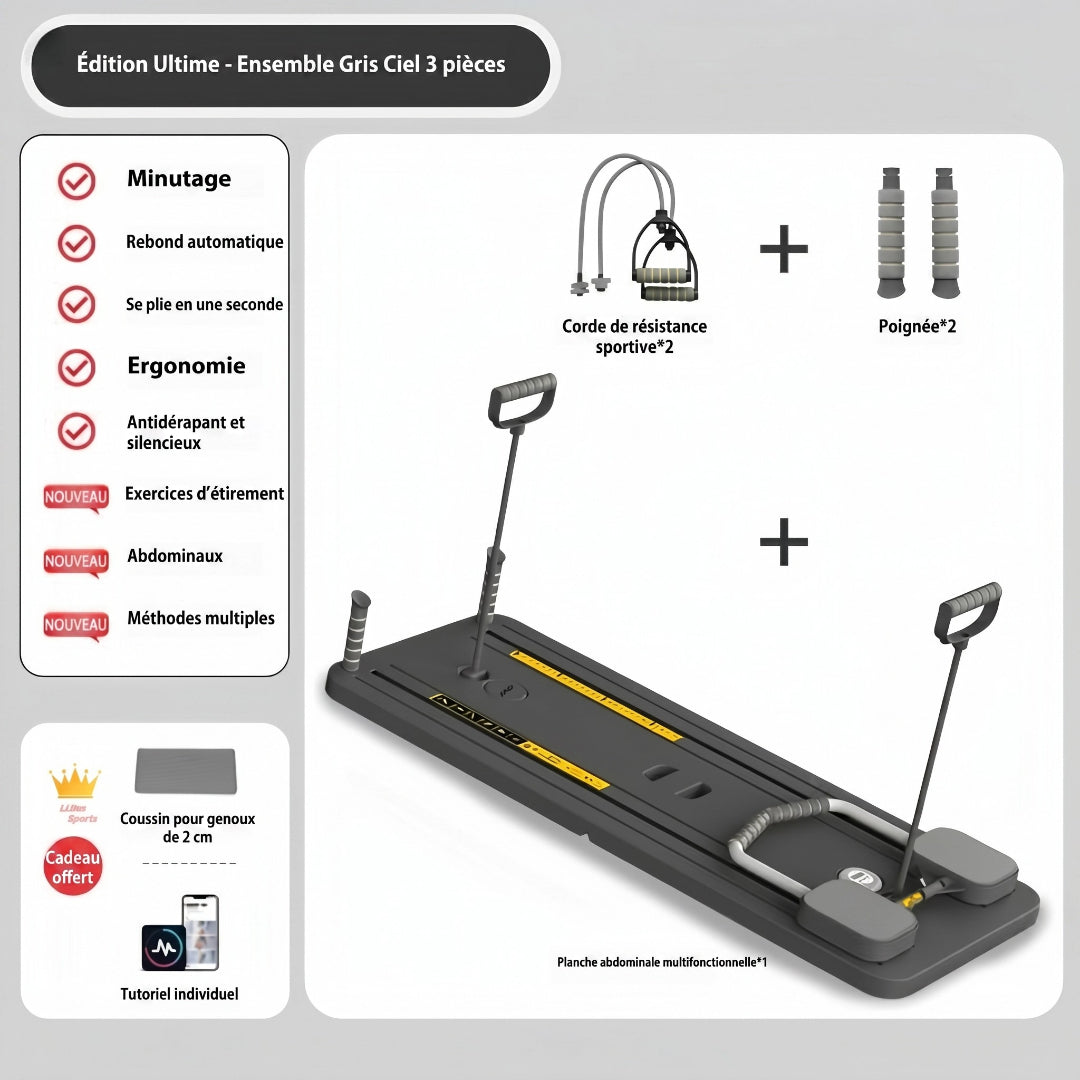 Reformer Pilates Multifonctionnel portable