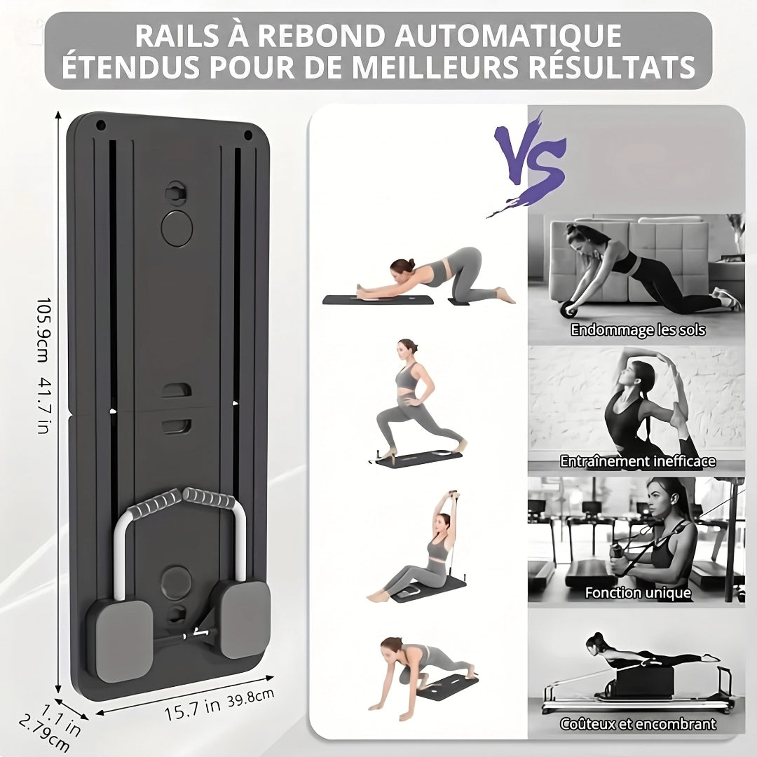 Reformer Pilates Multifonctionnel portable