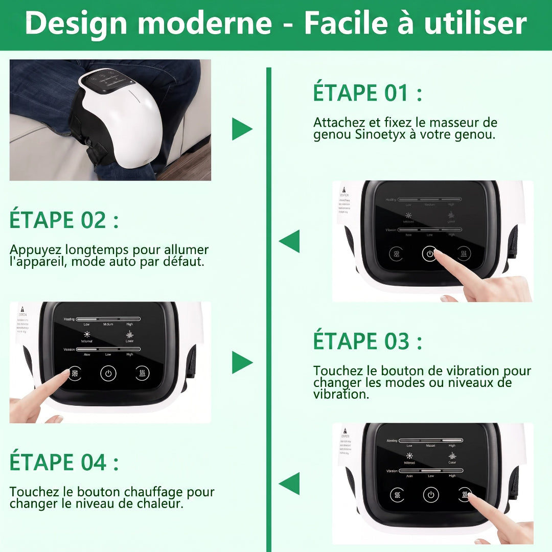 Knee-Relief Pro – Heated Knee Massager