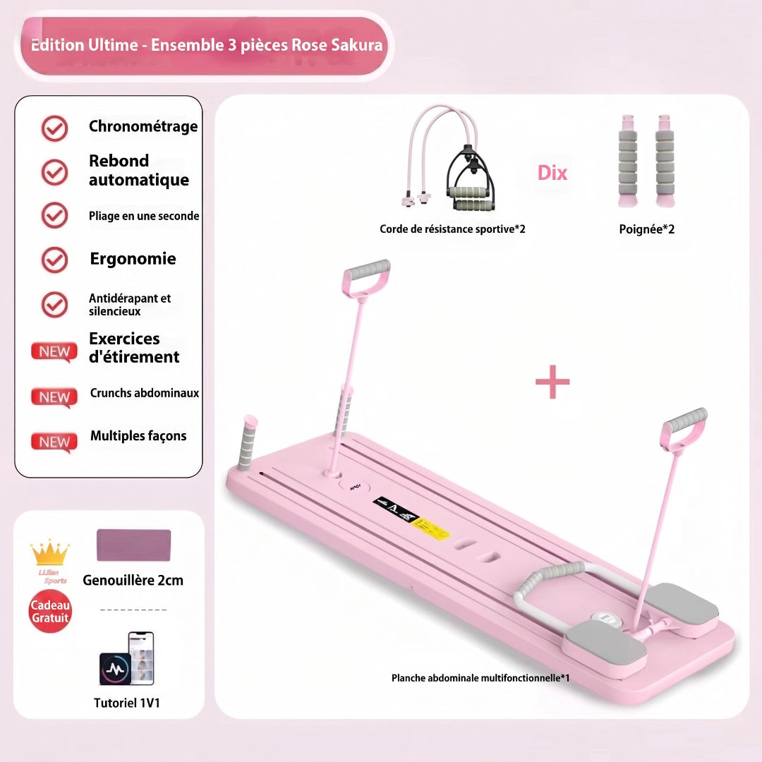 Reformer Pilates Multifonctionnel portable