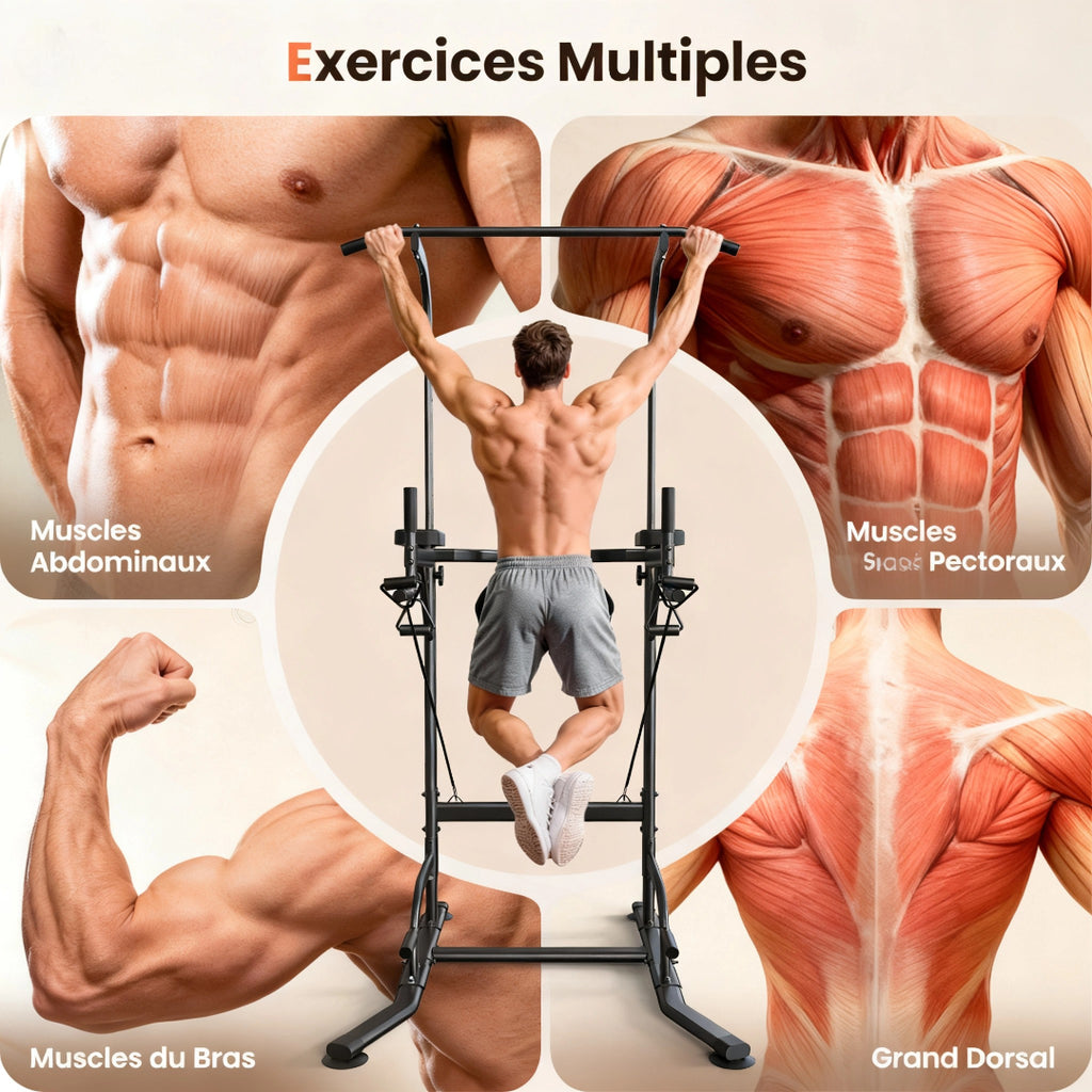 Multifunctional Power Tower – Home Gym